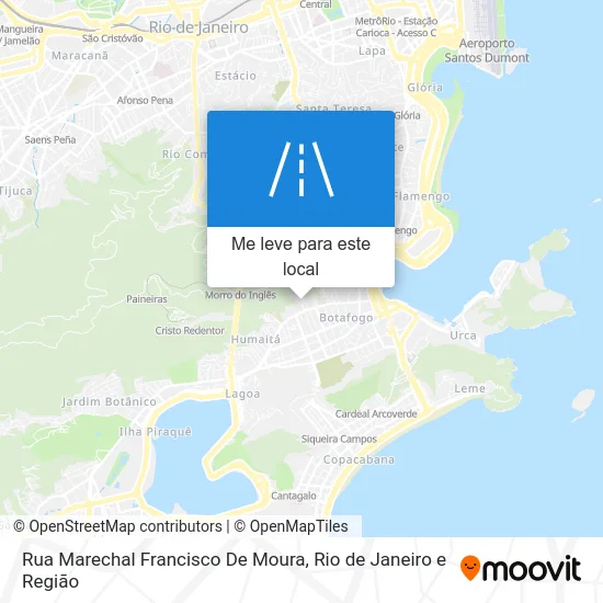 Rua Marechal Francisco De Moura mapa