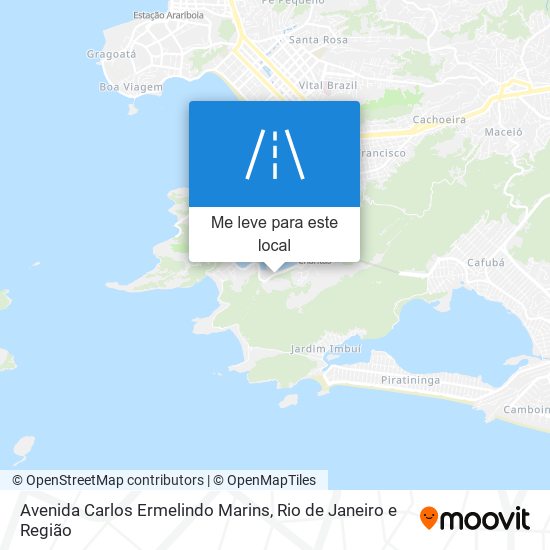 Avenida Carlos Ermelindo Marins mapa