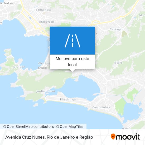 Avenida Cruz Nunes mapa