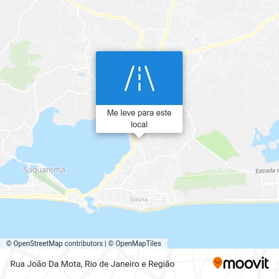 Rua João Da Mota mapa