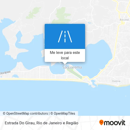 Estrada Do Girau mapa