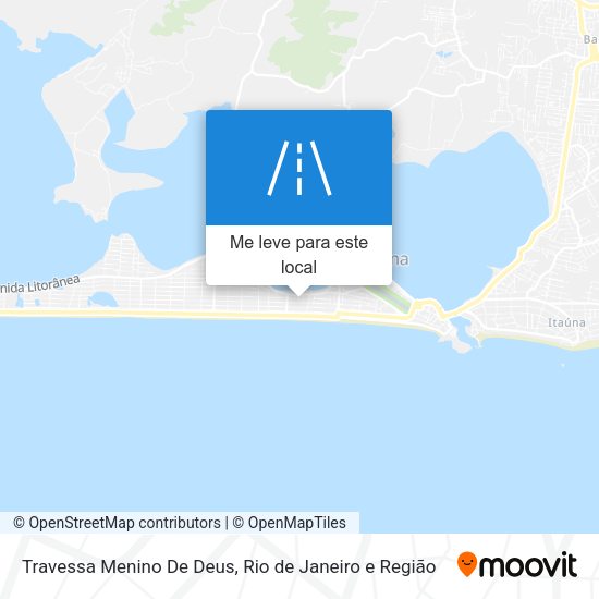 Travessa Menino De Deus mapa