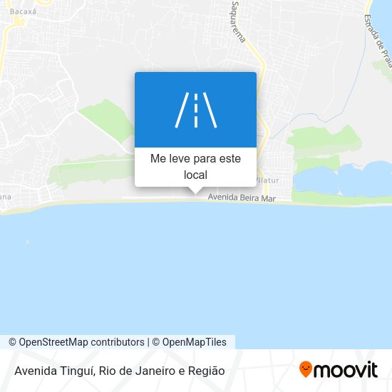 Avenida Tinguí mapa