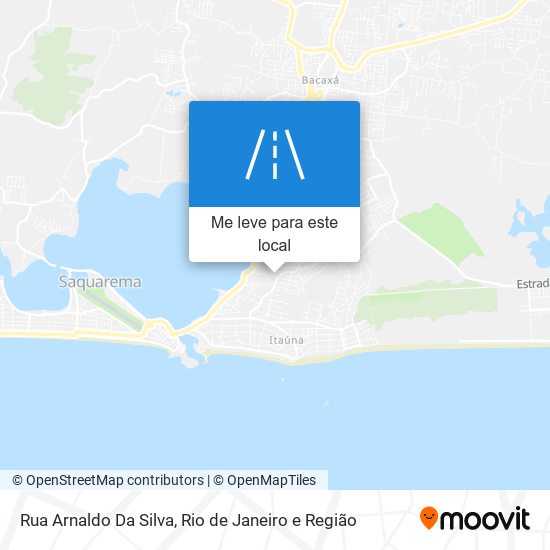 Rua Arnaldo Da Silva mapa