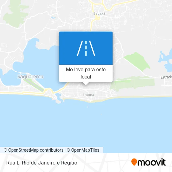 Rua L mapa