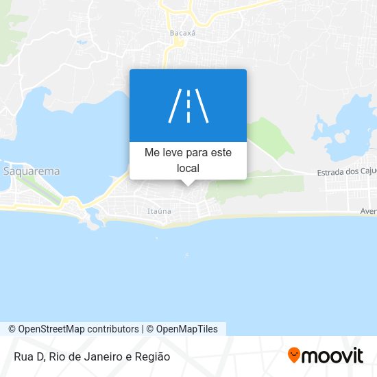 Rua D mapa