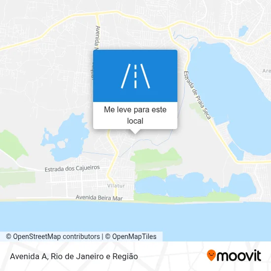 Avenida A mapa