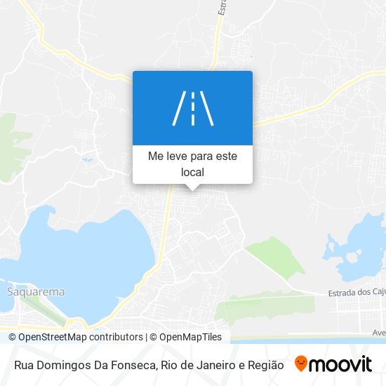 Rua Domingos Da Fonseca mapa