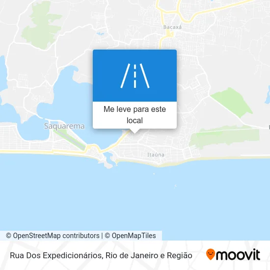 Rua Dos Expedicionários mapa