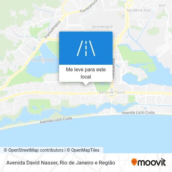 Avenida David Nasser mapa
