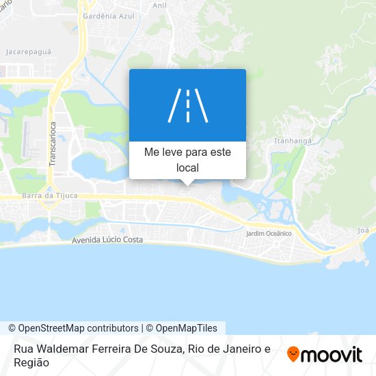 Rua Waldemar Ferreira De Souza mapa