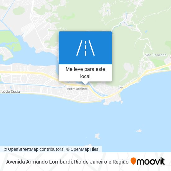 Avenida Armando Lombardi mapa