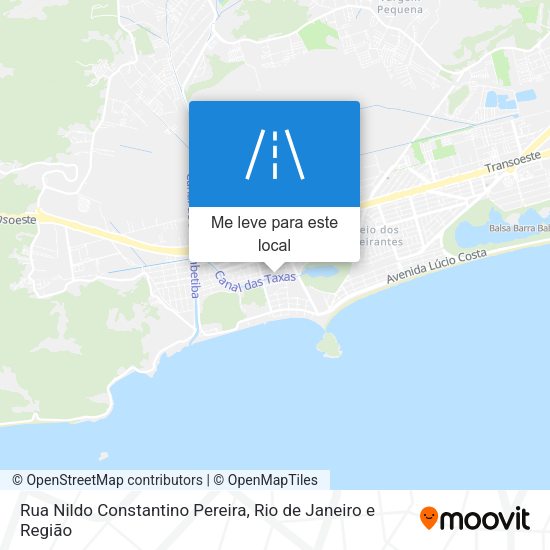 Rua Nildo Constantino Pereira mapa