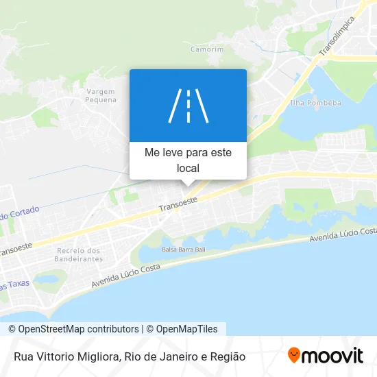 Rua Vittorio Migliora mapa