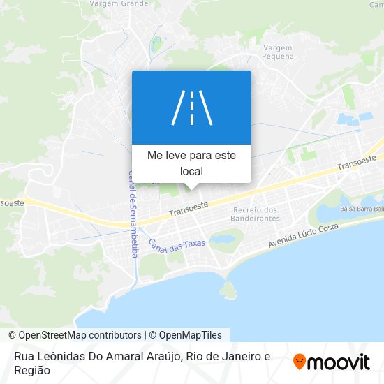 Rua Leônidas Do Amaral Araújo mapa