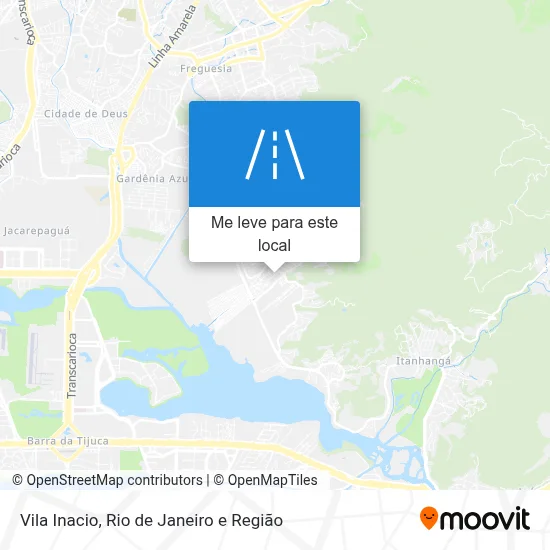 Vila Inacio mapa