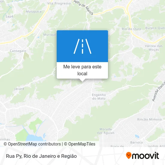 Rua Py mapa