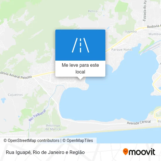 Rua Iguapé mapa