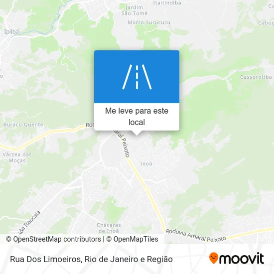 Rua Dos Limoeiros mapa