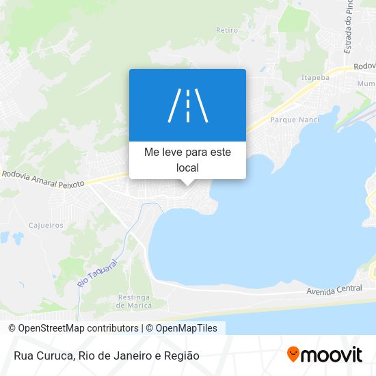 Rua Curuca mapa