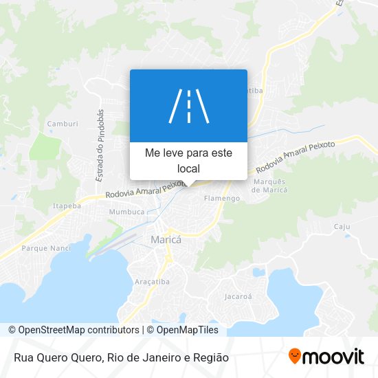 Rua Quero Quero mapa