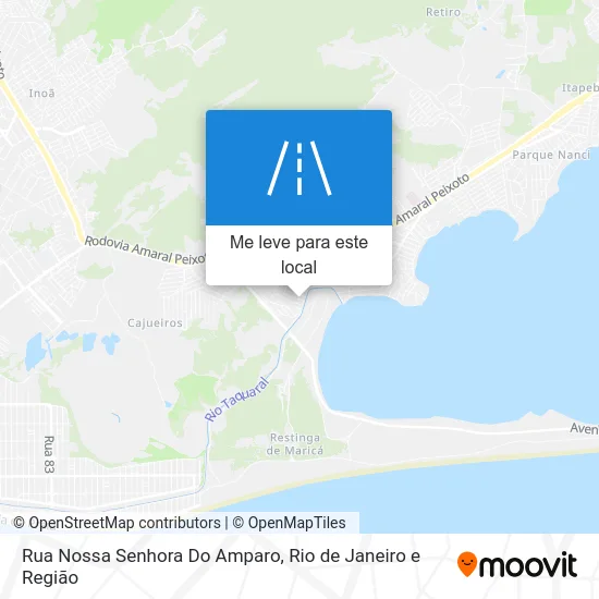 Rua Nossa Senhora Do Amparo mapa