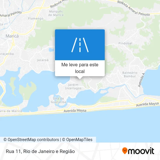 Rua 11 mapa