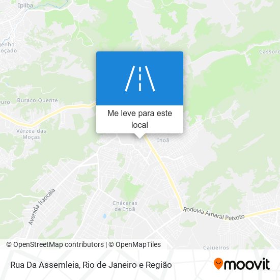 Rua Da Assemleia mapa