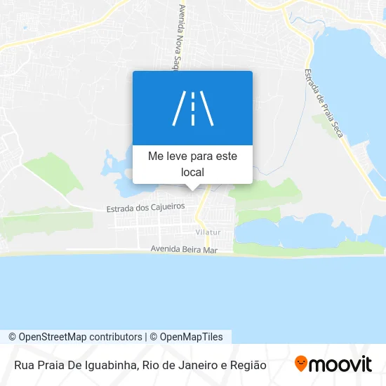 Rua Praia De Iguabinha mapa