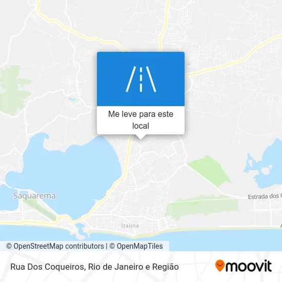 Rua Dos Coqueiros mapa