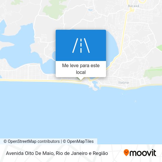 Avenida Oito De Maio mapa