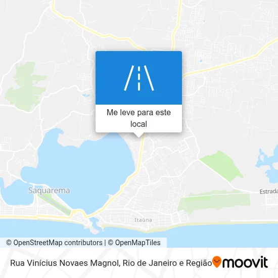 Rua Vinícius Novaes Magnol mapa