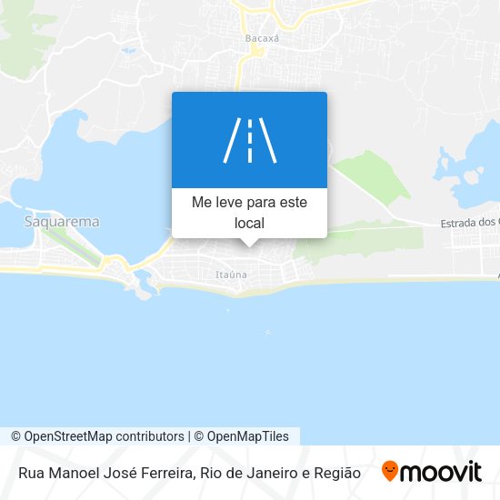 Rua Manoel José Ferreira mapa