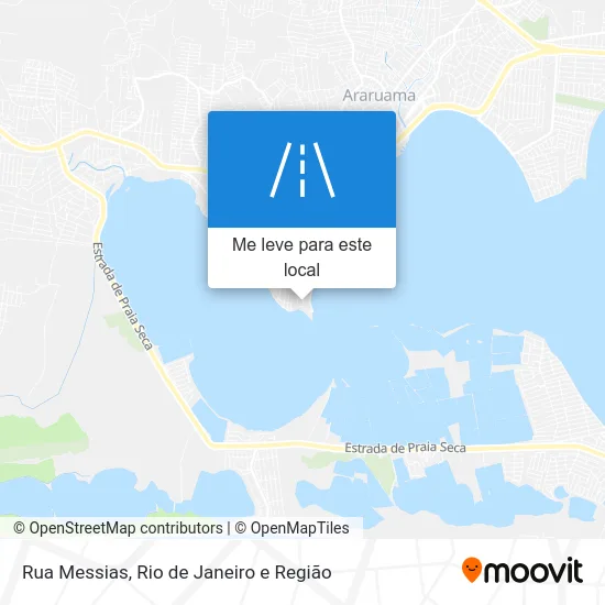 Rua Messias mapa
