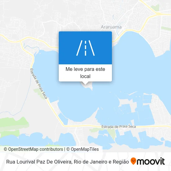 Rua Lourival Paz De Oliveira mapa