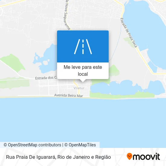 Rua Praia De Iguarará mapa