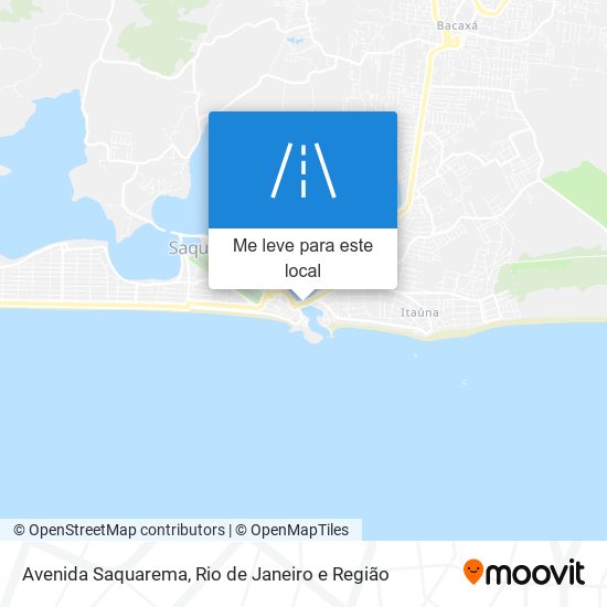 Avenida Saquarema mapa