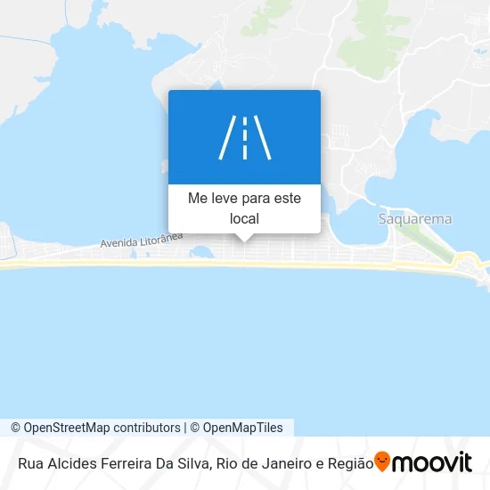 Rua Alcides Ferreira Da Silva mapa