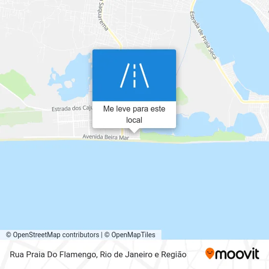 Rua Praia Do Flamengo mapa