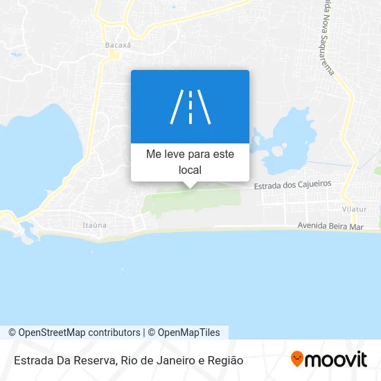 Estrada Da Reserva mapa