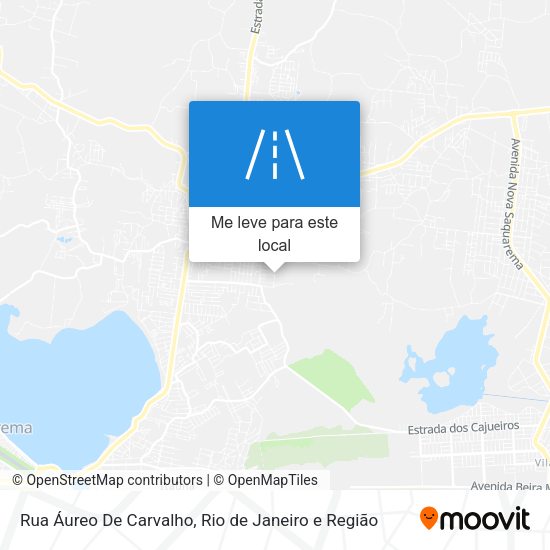 Rua Áureo De Carvalho mapa