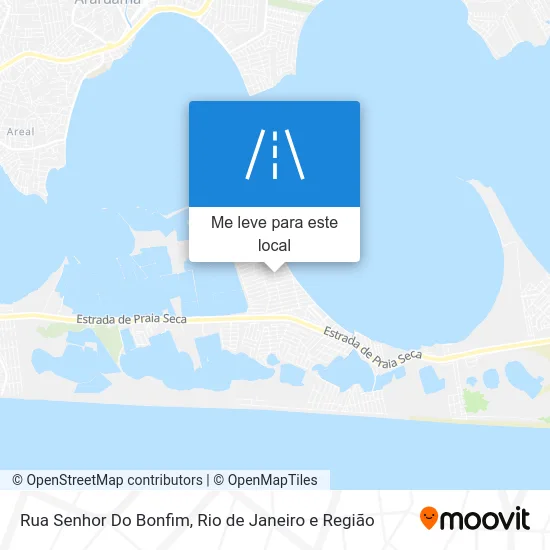 Rua Senhor Do Bonfim mapa