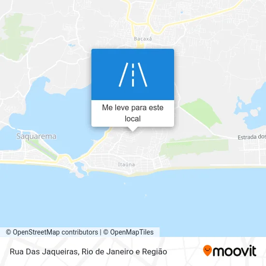 Rua Das Jaqueiras mapa