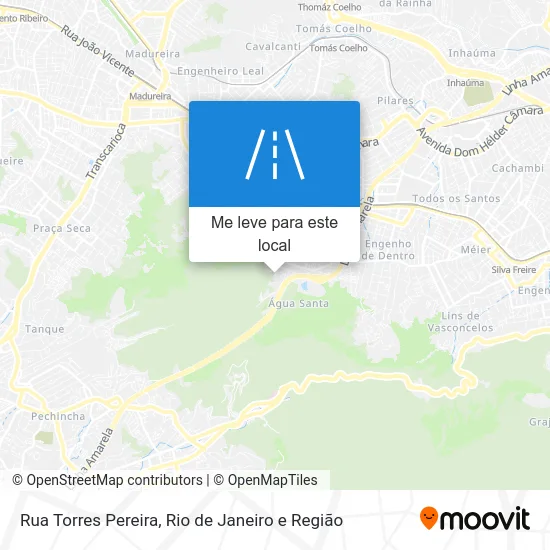 Rua Torres Pereira mapa
