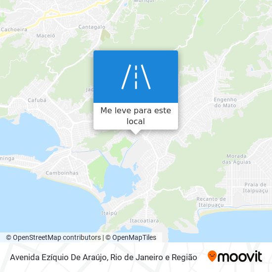 Avenida Ezíquio De Araújo mapa