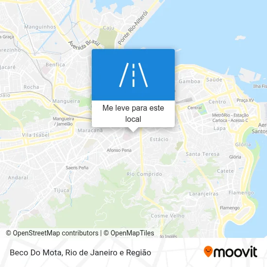 Beco Do Mota mapa