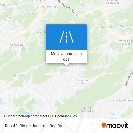 Rua 42 mapa