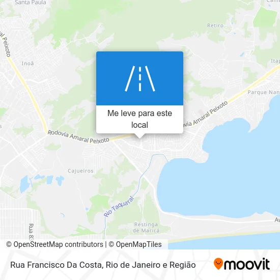 Rua Francisco Da Costa mapa