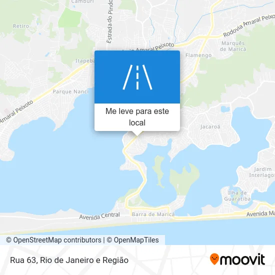 Rua 63 mapa