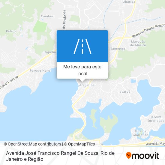 Avenida José Francisco Rangel De Souza mapa